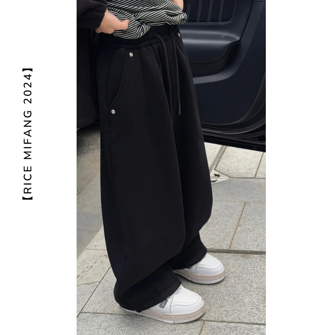 【圈粉裤】实测比弯刀裤香蕉裤还给力的版型 一体绒 RICE MIFANG