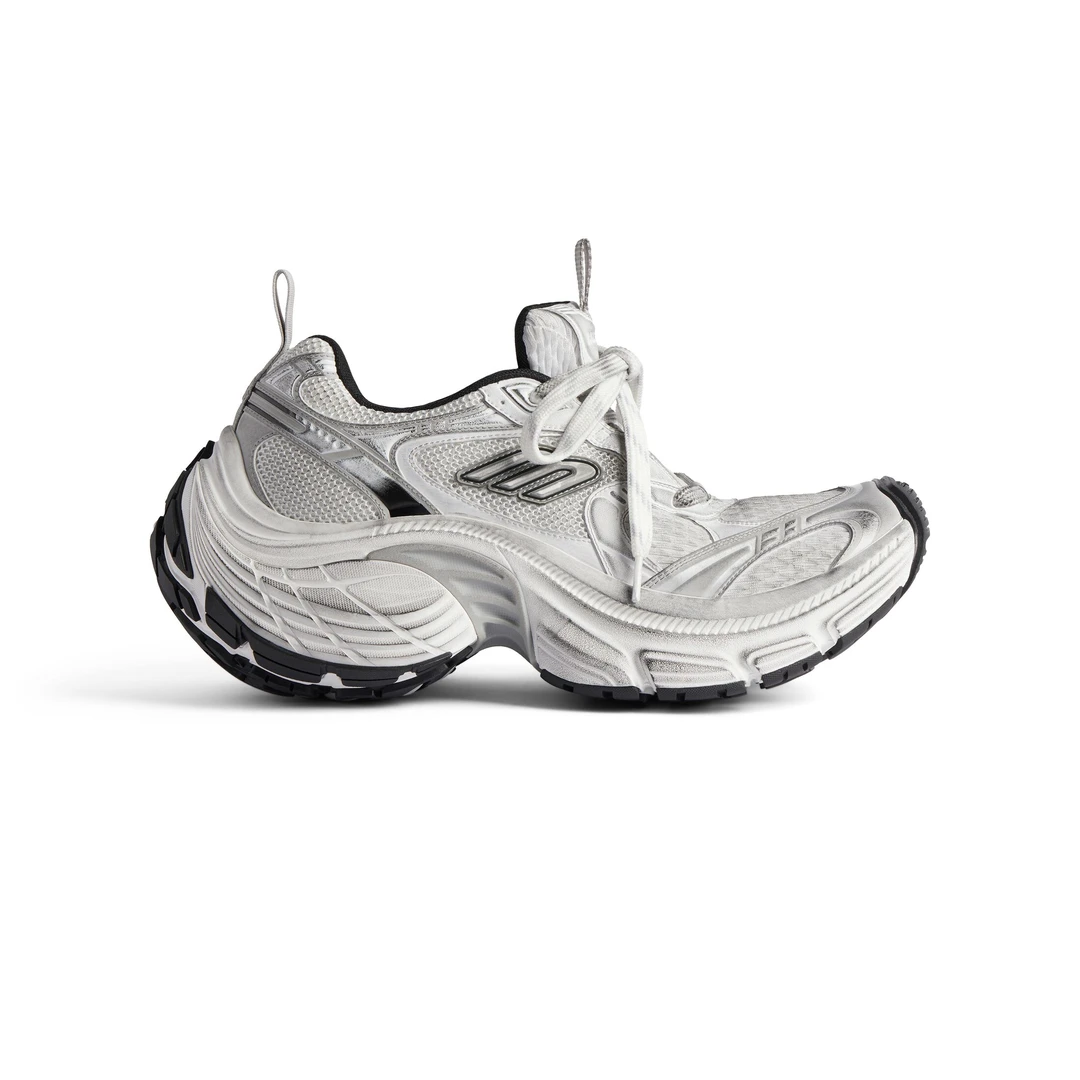 全新未使用 Balenciaga/巴黎世家 经典银白10XL运动鞋