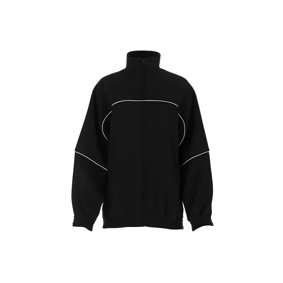 全新未使用 Balenciaga/巴黎世家 国内现货 黑色毛绒外套