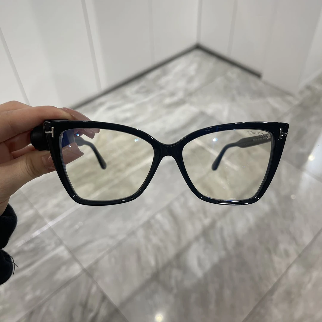 全新未使用 TOMFORD/汤姆福特 蝶形细框平光镜 3-4周到