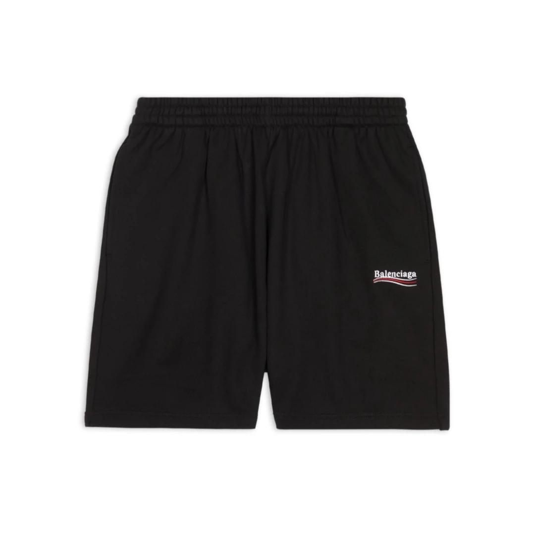 全新未使用 Balenciaga/巴黎世家 专柜 刺绣标可乐短裤 3-4周