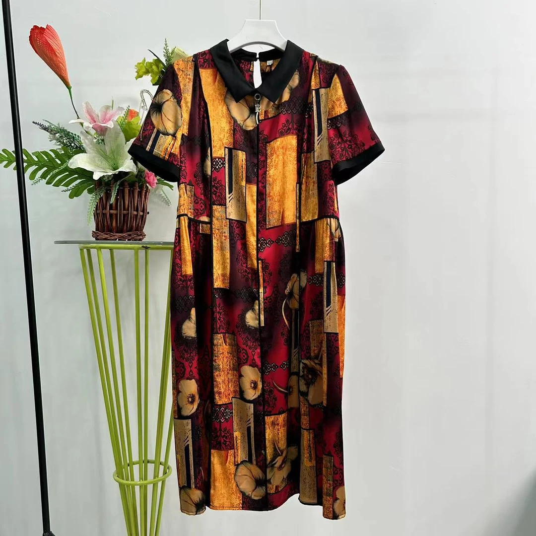 【Z531】2024新款时尚修身高端气质洋气连衣裙【直播间实物为准】