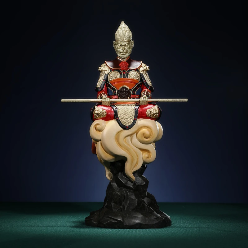 彩铜工艺品-悟空孙悟空创意玄关禅意齐天大圣斗战胜佛手工家用