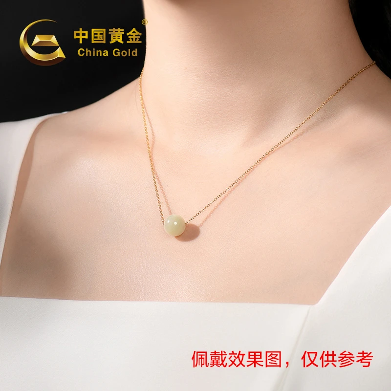 【中国黄金】SY20077# 和田玉路路通五金女孩(秒杀)
