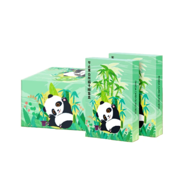 【拆盒】卡韵不止黑白·熊猫收藏卡牌国卡二创盲盒拆卡