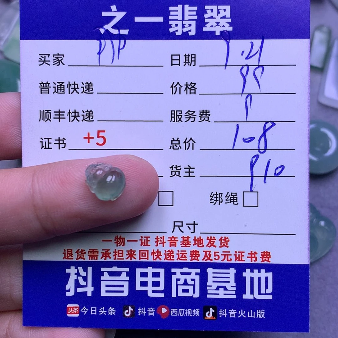 【闪购商品】翡翠颈饰未镶嵌那****人