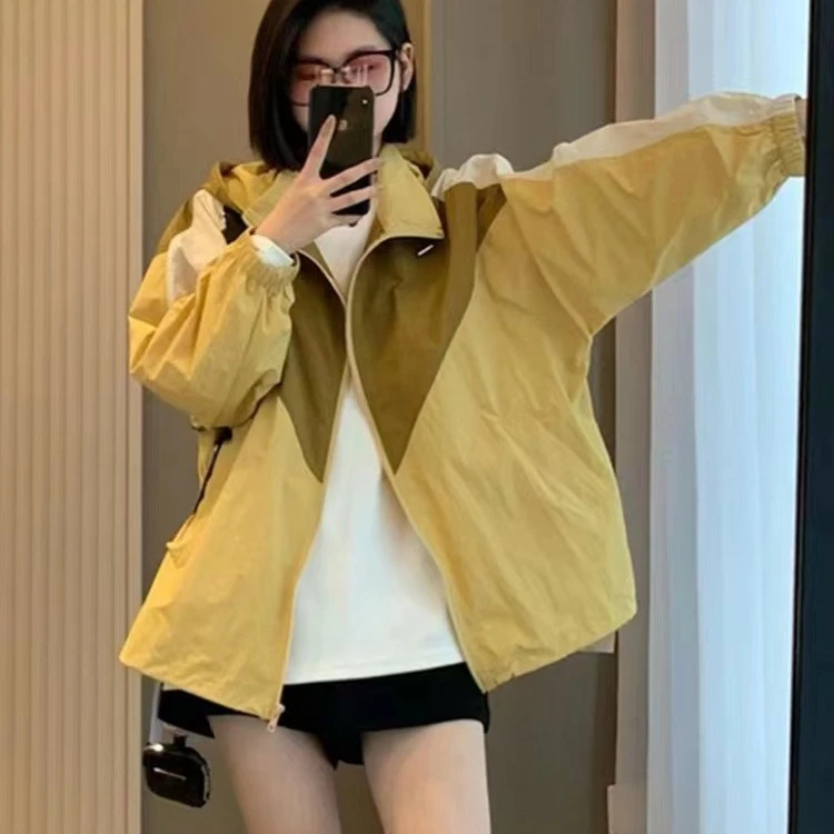 DLS春款净版长袖开衫洋气时尚常规女士外套~1HHH