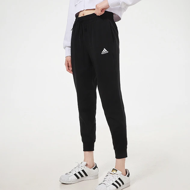 adidas/阿迪达斯女款时尚休闲百搭简约舒适运动针织长裤   GM5624