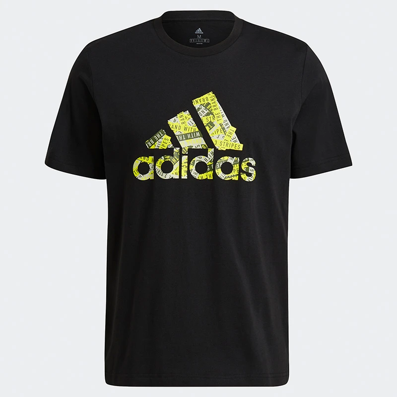 adidas/阿迪达斯GL3699  男款休闲时尚夏透气舒适百搭简约T恤短袖