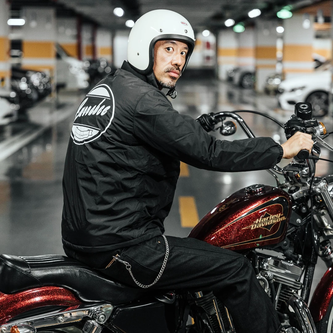 CURRAHEE翻领羽绒防风机车外套保暖教练夹克休闲羽绒夹克潮流ins