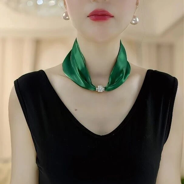 时尚韩版新款清凉遮颈纹百搭丝巾