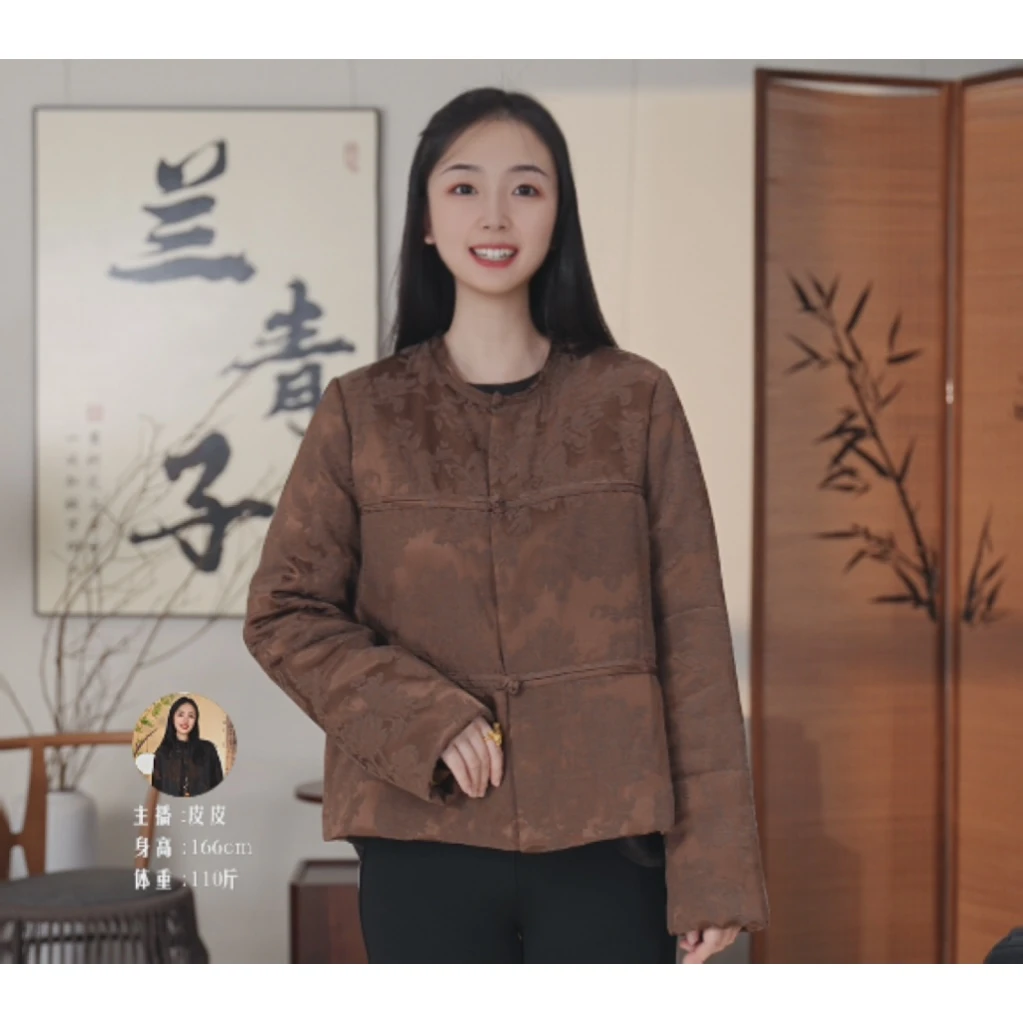 新中式国风女款棉服   88507PP