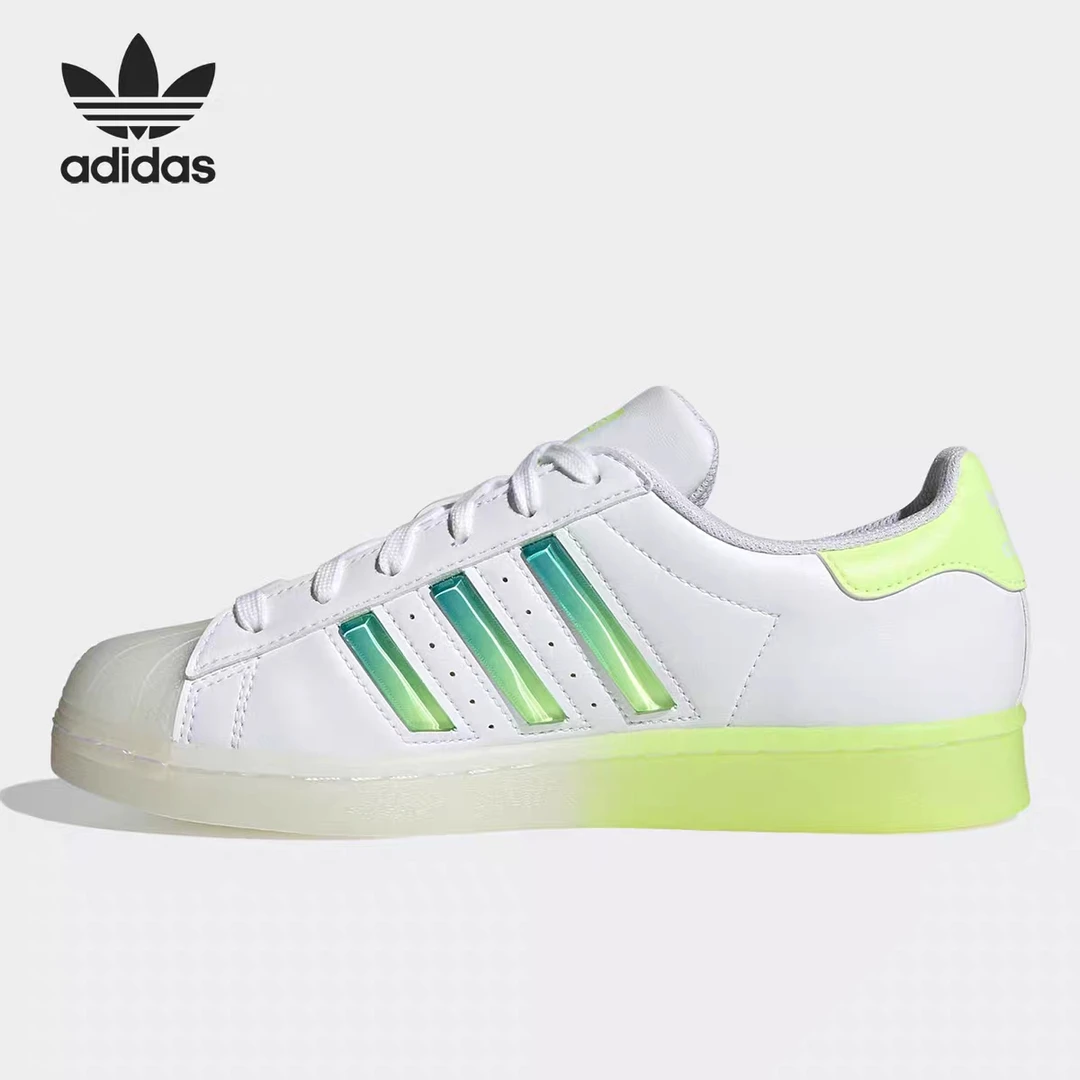 Adidas/阿迪达斯GW4909低帮三叶草贝壳头运动休闲鞋