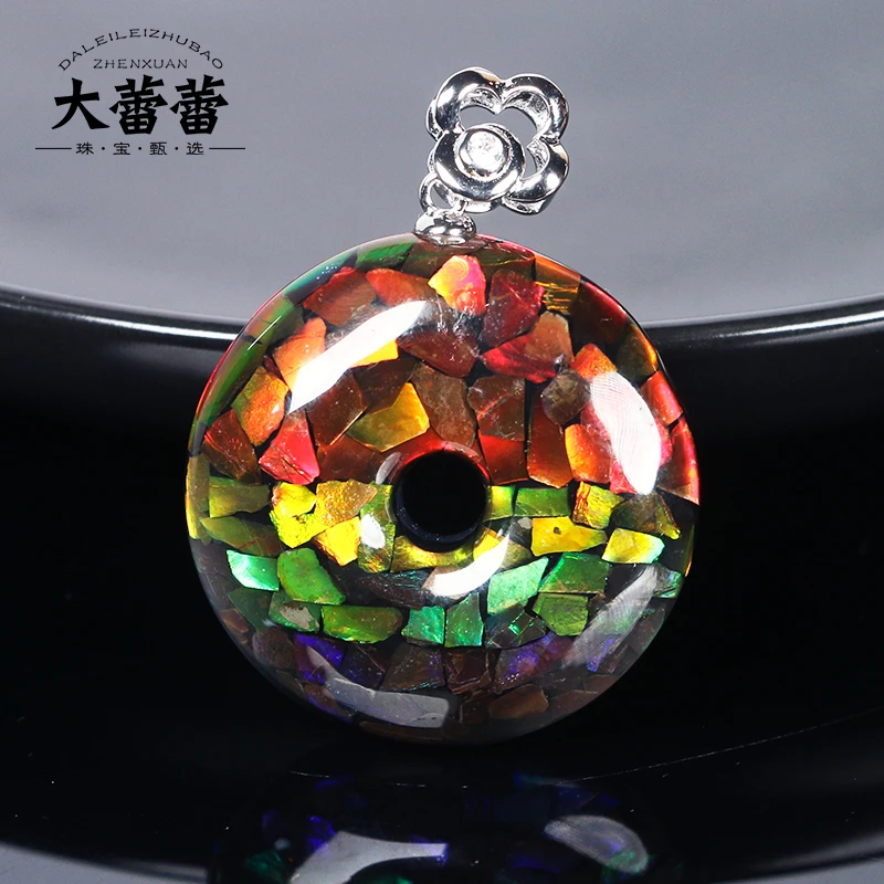 财贵双招 | 斑彩平安扣吊坠-多样性发其一