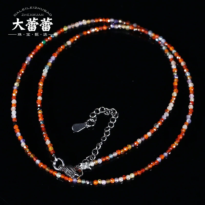 彩尖晶锁骨链-多样性发其一