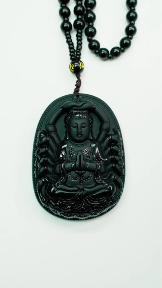 黑曜石千手牌子  17号