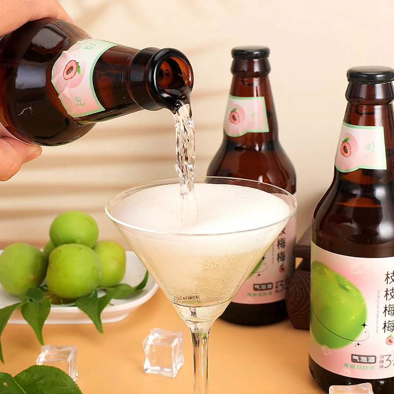 古越龙山项羽酒庄青梅荔枝气泡酒  2瓶装青梅酒果味果酒小酌