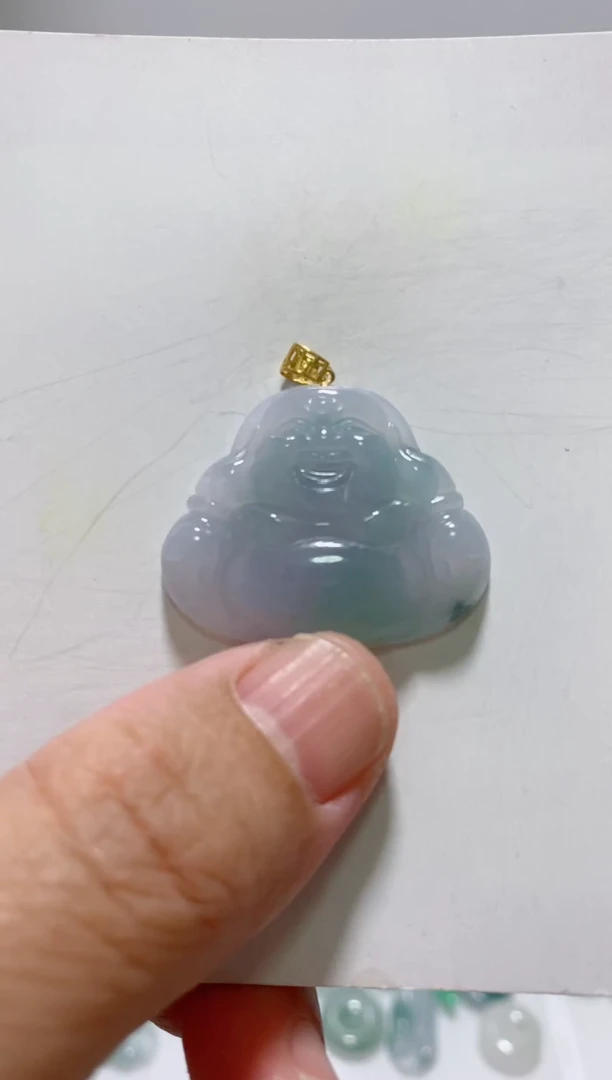 【闪购商品】翡翠颈饰18K金镶嵌082600001