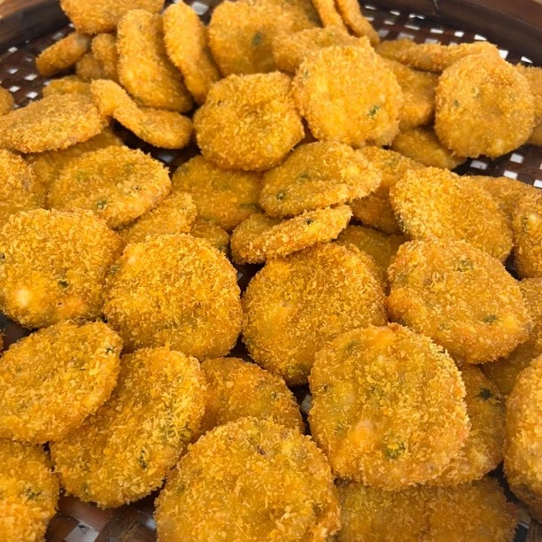 马蹄虾饼一整只虾仁福州漳港曼曼鱼丸特产福州特色1500g