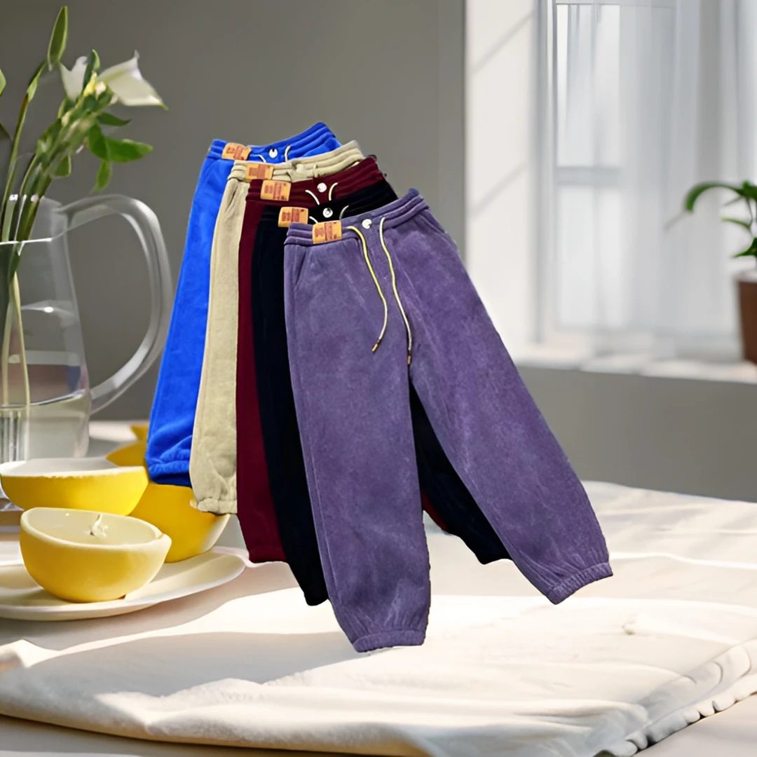 加厚保暖时尚洋气束脚休闲裤