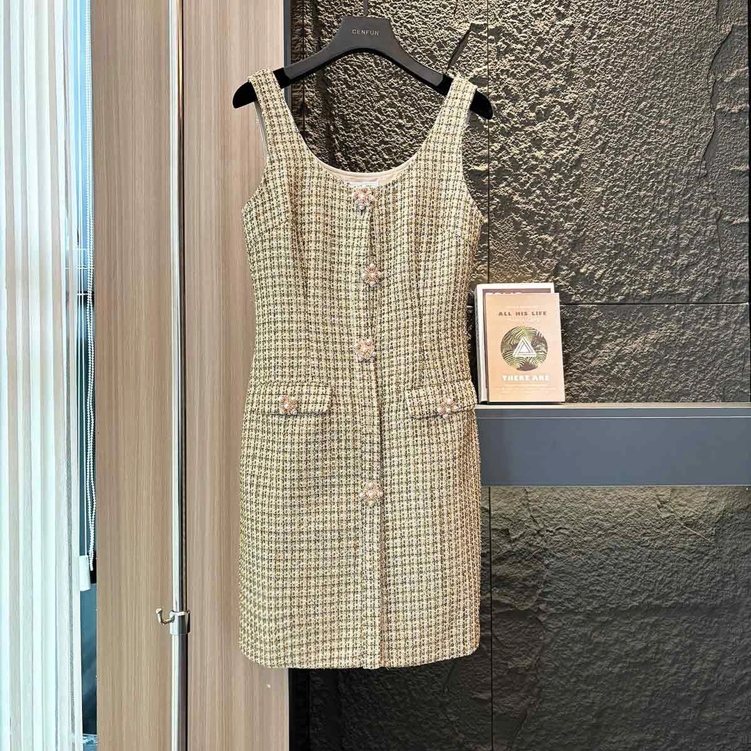 【CENFUN】*64 新款小香风气质时尚休闲百搭女装连衣裙E001189