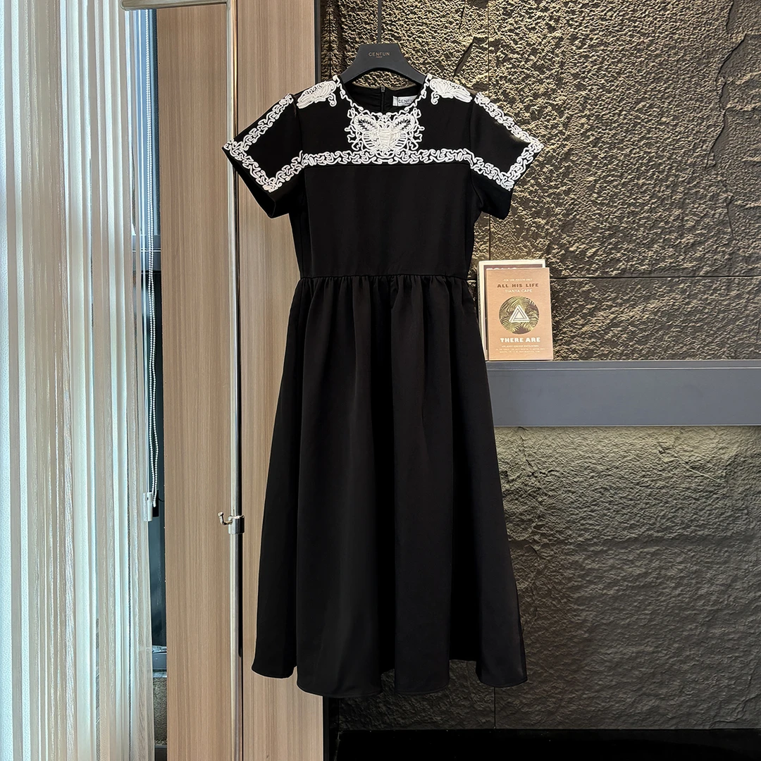 238【CENFUN】奢华风亮片长裙轻奢百搭E02212