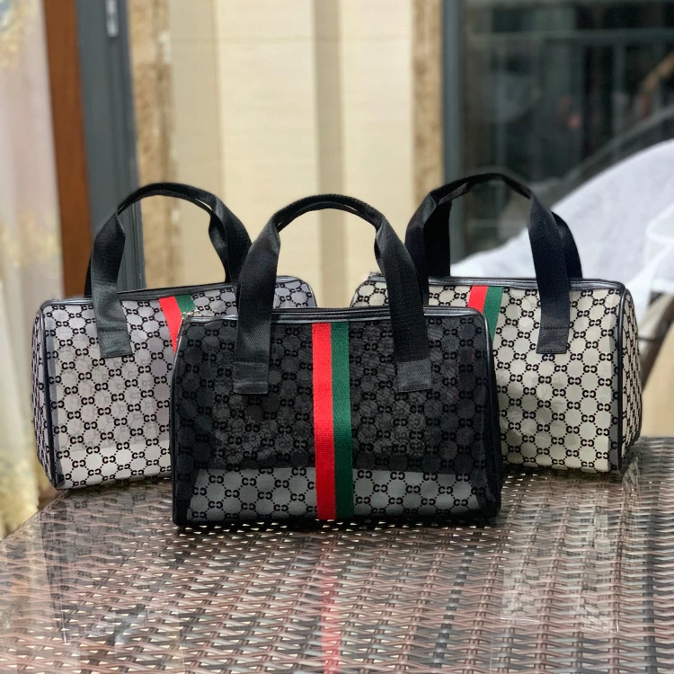 雾花植绒透气网纱手提袋韩版新款妈妈包洗漱沐浴健身游泳包大容量