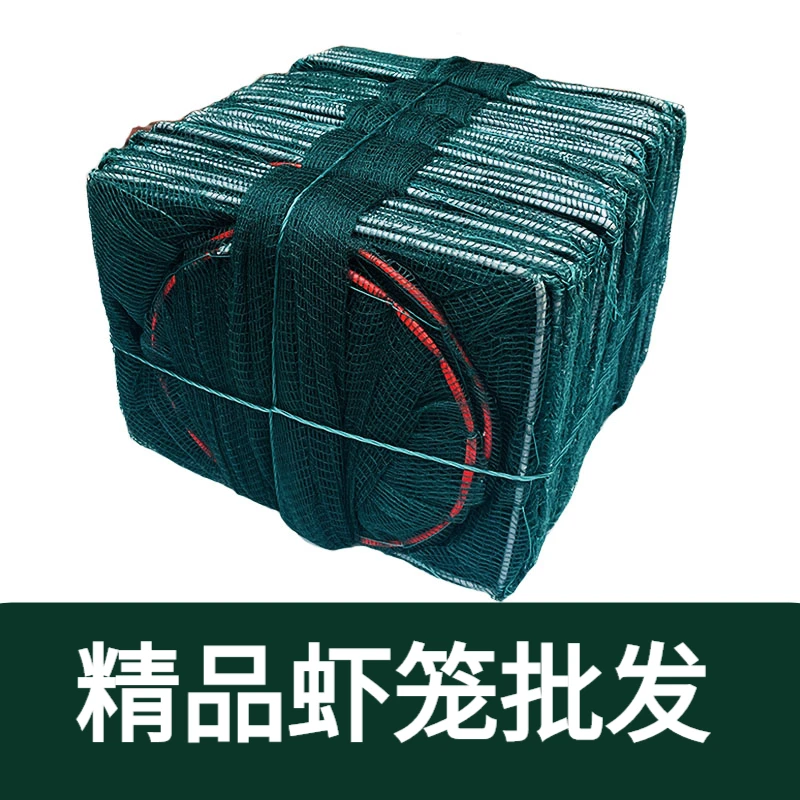 宝凰地网笼捕鱼笼虾笼捕鱼网渔网龙虾网自动折叠抓鱼工具黄鳝河虾