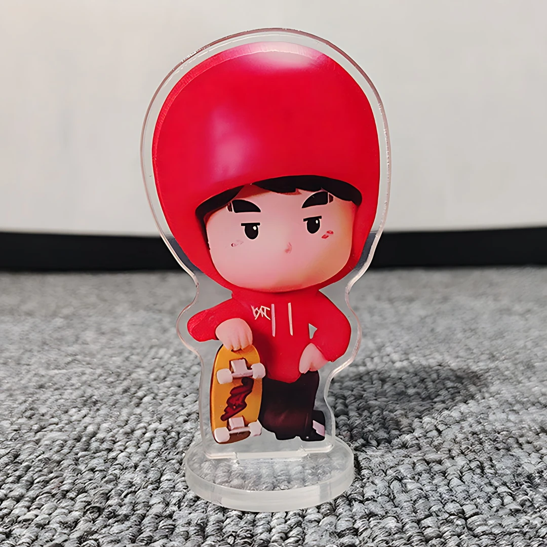 周杰伦亚克力卡通立牌明星可爱生日礼物周边Jay手办桌面摆件Q版