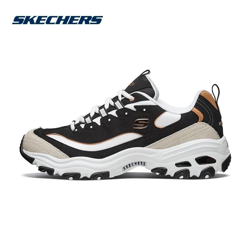 SKECHERS/斯凯奇女鞋熊猫老爹鞋厚底休闲鞋舒适潮流66666228【XS】