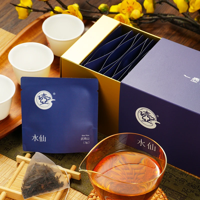 一壶楼水仙袋泡茶 武夷山水仙乌龙茶 盒装3g*16包