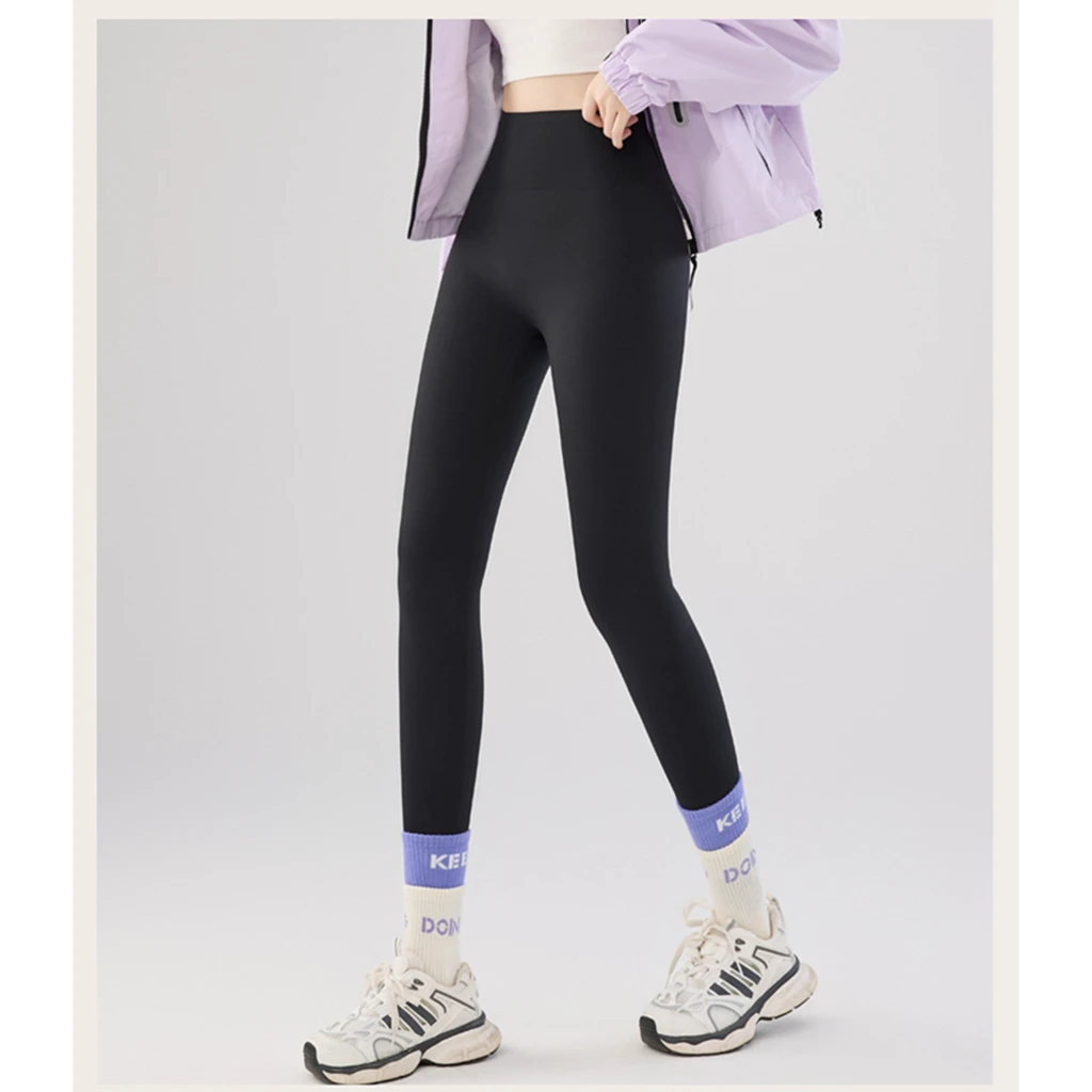 大码女装冬季芭比裤加绒加厚鲨鱼皮打底裤紧身显瘦瑜伽小脚裤pp