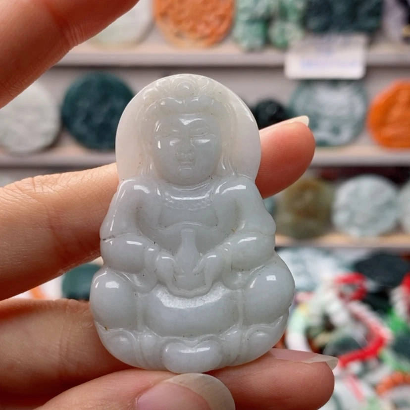 【闪购商品】翡翠颈饰未镶嵌纯天然