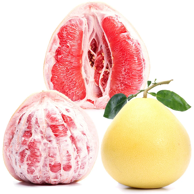 y福建平和溪红心柚子红肉蜜柚薄皮红柚新鲜应季水果