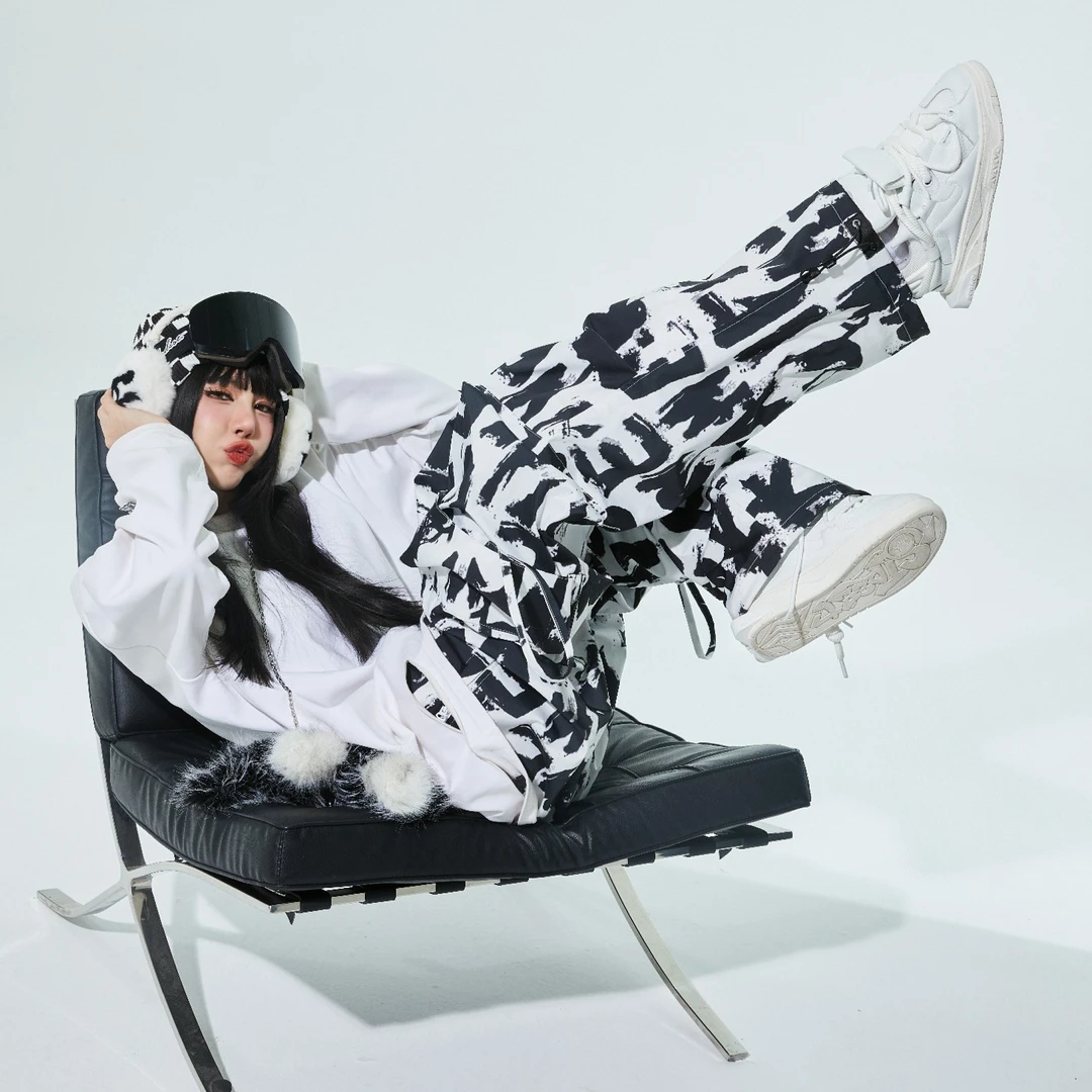 SWAGLI新款【我要野】滑雪裤防水防风耐磨透气户外男女同款