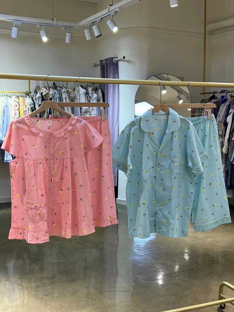 延吉优佰家/韩国【情侣款】分体睡衣MAN703