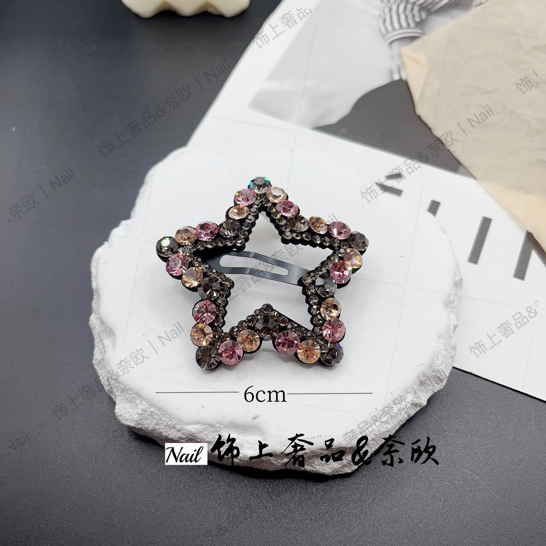 SQ008-6671设计师系列海星精致刘海侧边夹