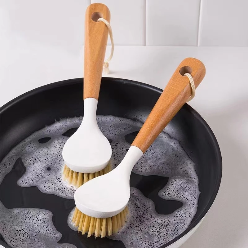 刷碗刷子锅刷不沾油长柄锅碗刷锅神器厨房刷子长柄清洁刷子洗碗刷