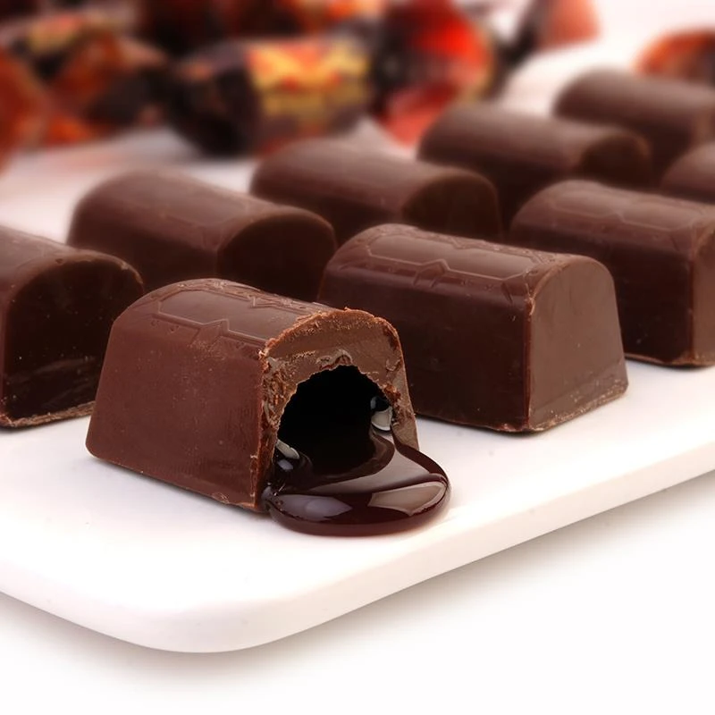 酒心黑巧力俄罗斯可可原休闲零食喜糖果年货礼姜0g