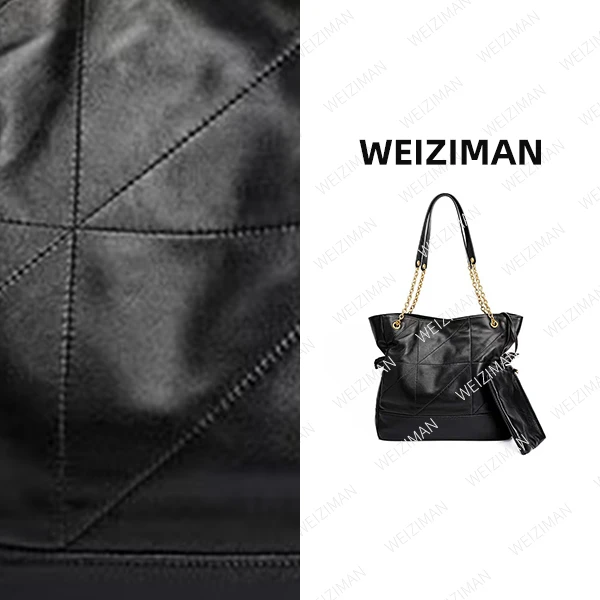 【DXD】现货真皮包包羊皮单肩斜挎包女WZ-5104-杨-福袋-1