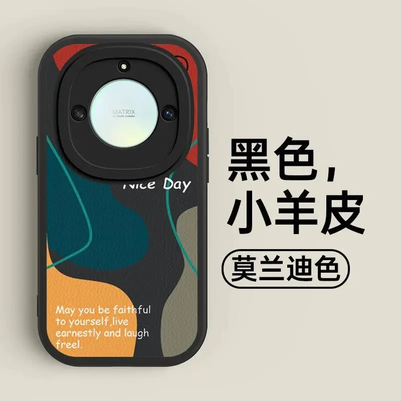 适用荣耀X50手机壳简约感荣耀x40i硅胶男款x40GT全包防摔保护壳套