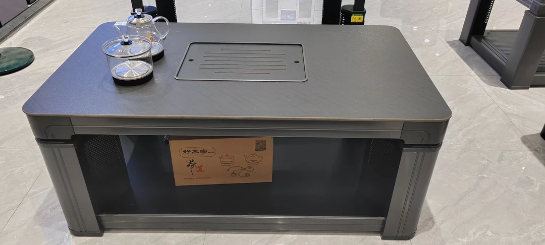 电暖炉升降茶台，尺寸138x80