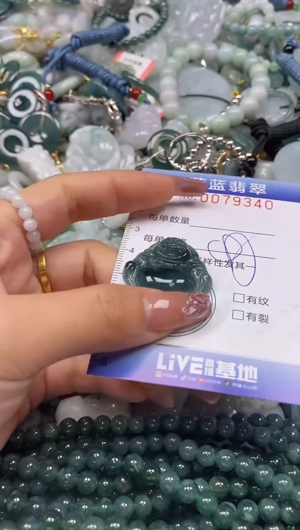 【闪购商品】翡翠颈饰未镶嵌闪购0079340