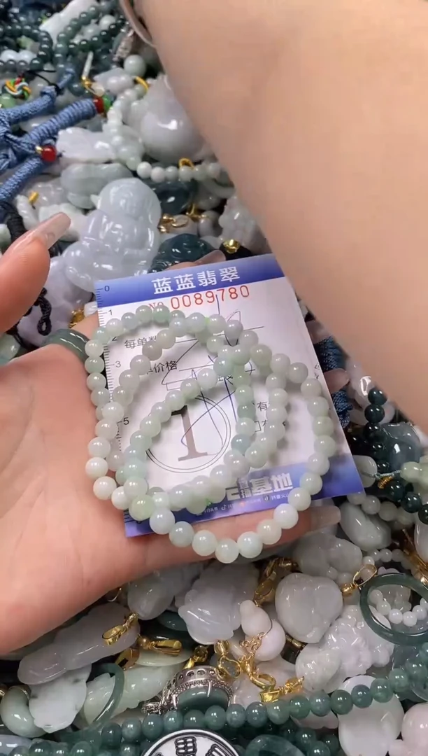 【闪购商品】翡翠颈饰未镶嵌闪购0089780多样性发其一圈口