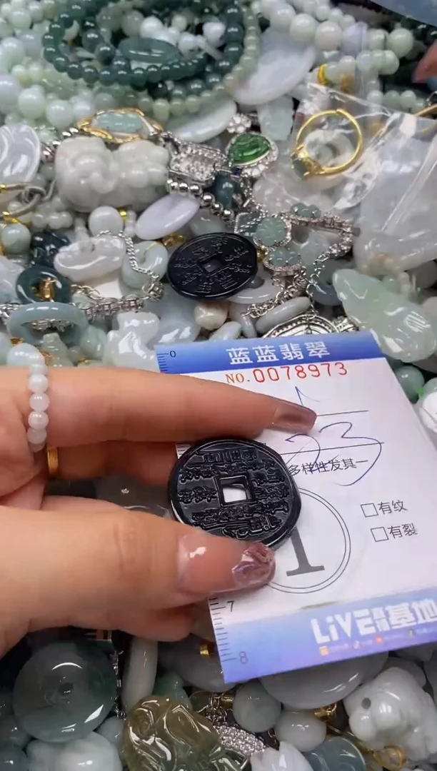 【闪购商品】翡翠颈饰未镶嵌闪购0078973多样性发其一