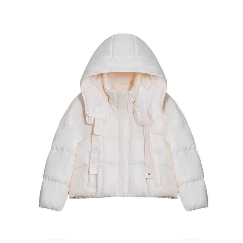 【芳芳惊喜】2024冬季新款短款羽绒休闲90白鸭绒韩版268Q