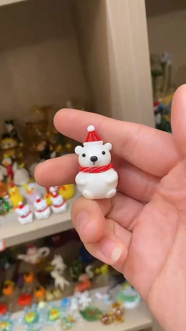 【闪购商品】瓷摆件圣诞小熊357