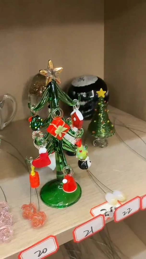 【闪购商品】密胺摆件礼物圣诞树611