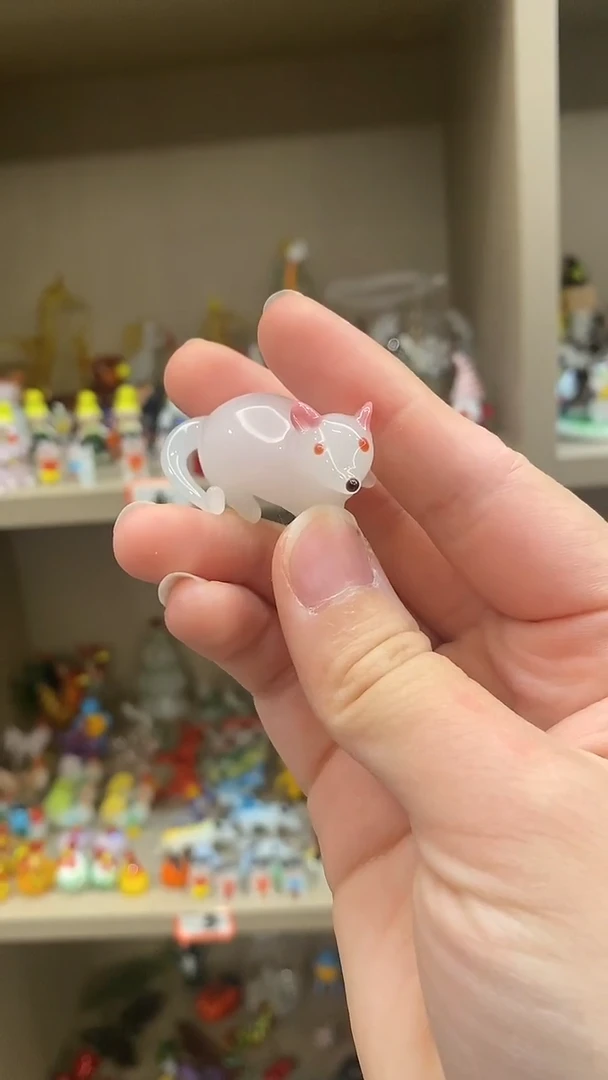 【闪购商品】瓷摆件料器老鼠518