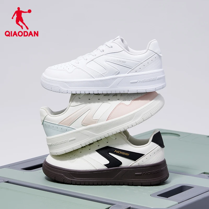 乔丹板鞋2025秋季新款男女网面透气运动鞋女鞋休闲白色厚底小白鞋